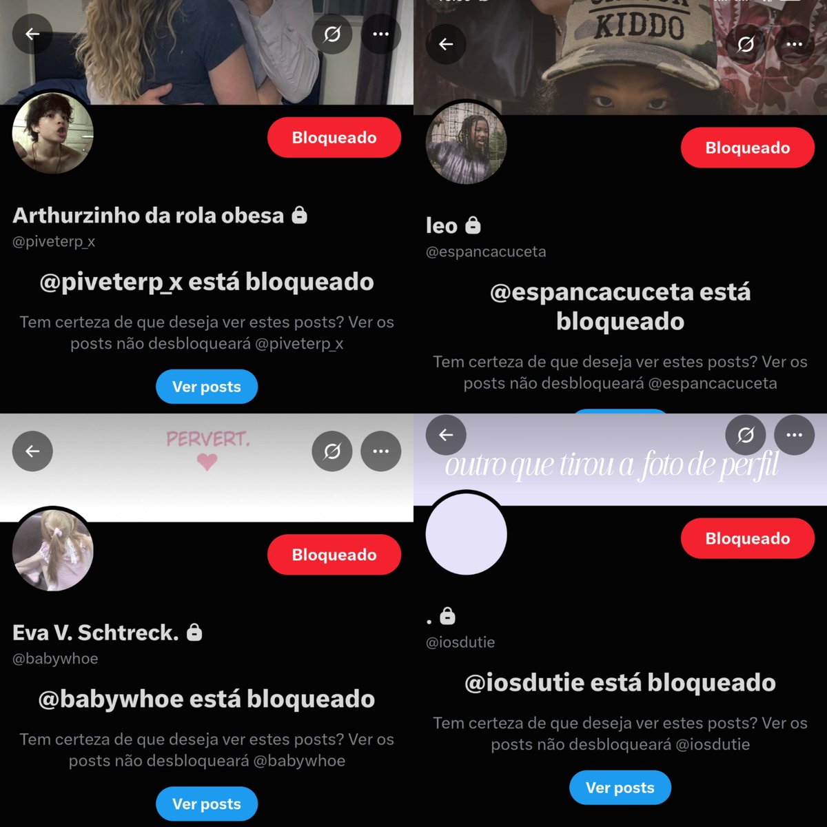 wolfpapix's tweet photo. 🚨 NÃO PULE ESTE POST
Quero usar este momento para expor sobre contas de pedofilia que circulam nesta rede. Abaixo tem prints destes perfis perigosos.
Isso é um CRIME! e peço a todos que denunciem, alem disso use os canais oficiais de denuncias 

SaferNet: https://t.co/FU8t9F7AOE https://t.co/nD3YrRzSAt