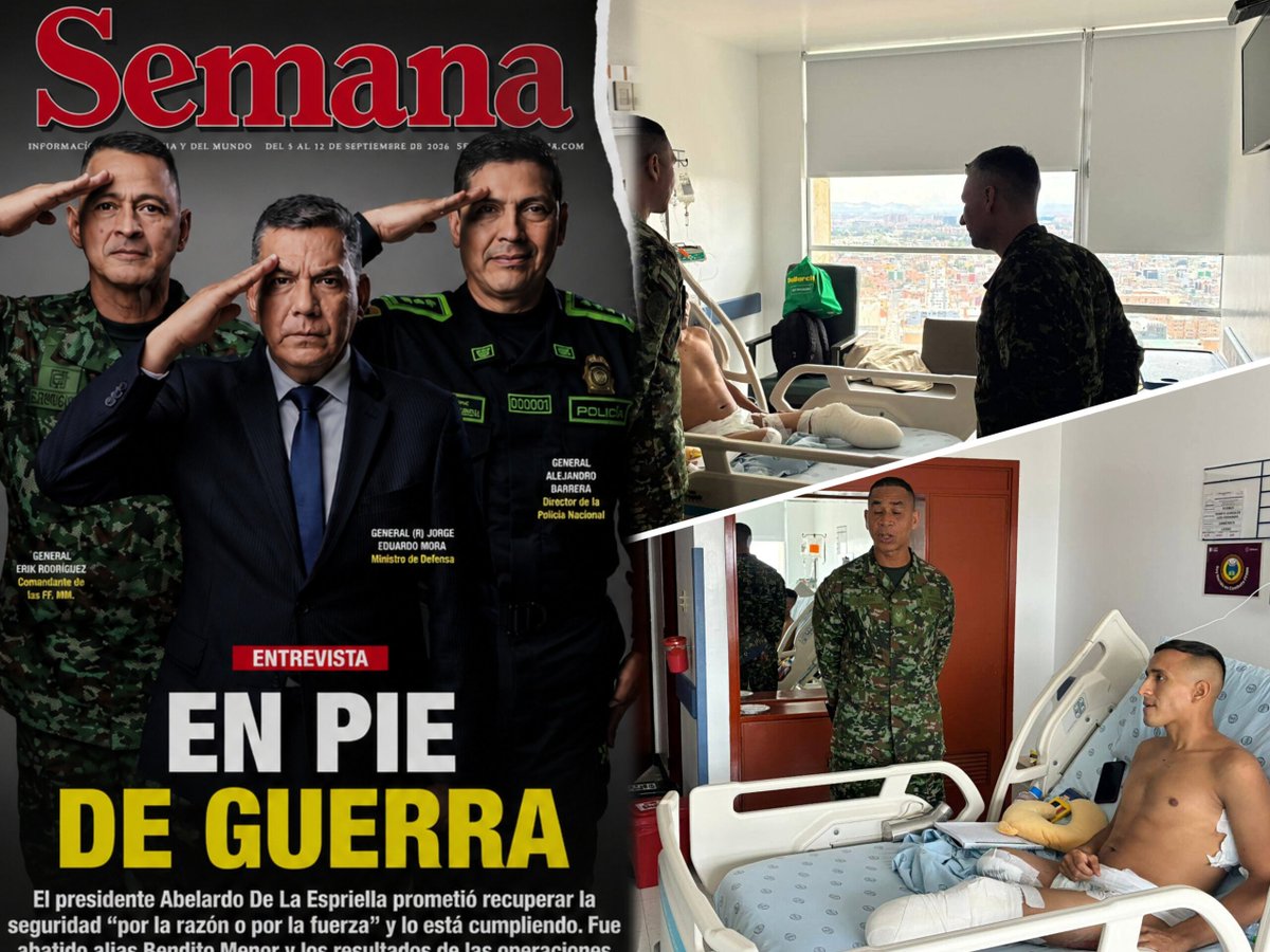 EdwinGaviria17's tweet photo. 𝗘𝗻 𝗽𝗶𝗲 𝗱𝗲 𝗴𝘂𝗲𝗿𝗿𝗮 Qué fácil es posar para portadas y "lucrar" desde un escritorio. Mientras los medios diseñan titulares heroicos, la realidad es un soldado mutilado que 𝗷𝗮𝗺𝗮́𝘀 𝘃𝗼𝗹𝘃𝗲𝗿𝗮́ 𝗮 𝗽𝗼𝗻𝗲𝗿𝘀𝗲 𝗲𝗻 𝗽𝗶𝗲. https://t.co/1stHoySyDK