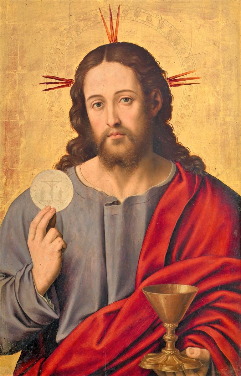 LoveHolyDear's tweet photo. @MrCasey62 They detest the Holy Eucharist and don't want it to be real, but it was Our Lord's idea. His work. https://t.co/fFAwpY2ttQ