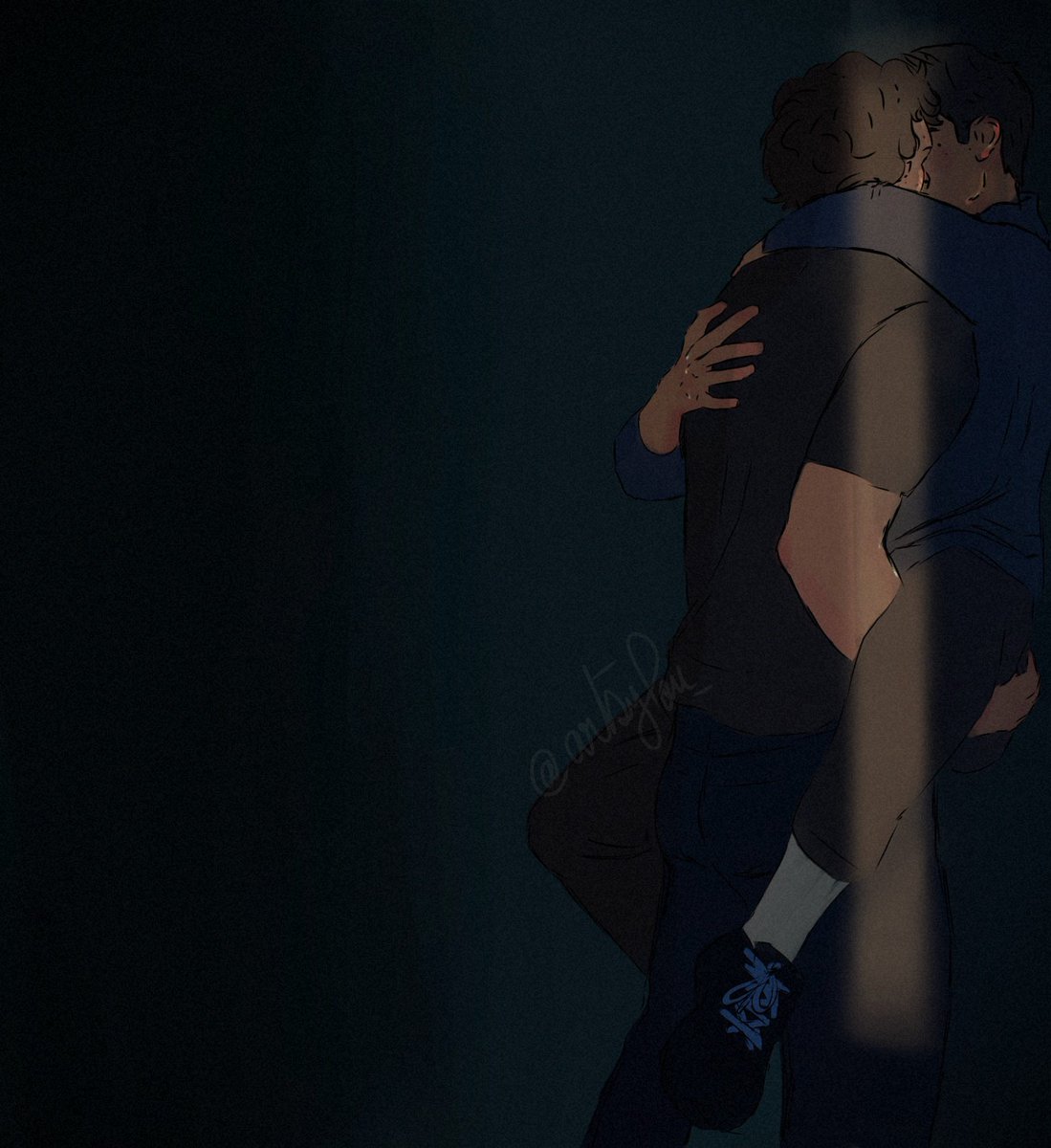 artsylou_'s tweet photo. Hollanov's seven minutes in heaven <3 https://t.co/3G0X7okurY