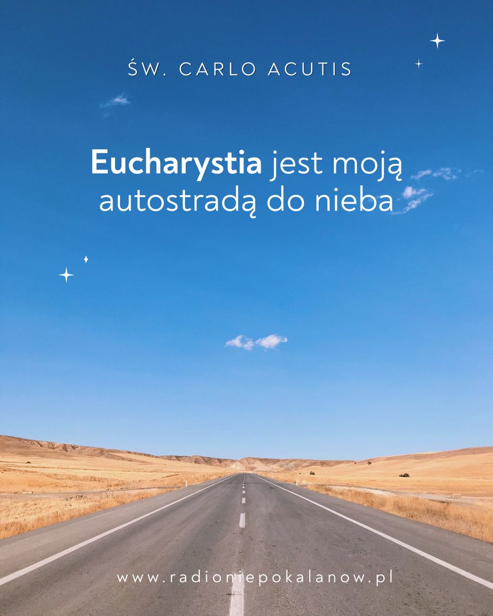 Rd_Niepokalanow's tweet photo. A #niedziela będzie dla nas!
#Msza #Mszasw #Eucharystia #CarloAcutis https://t.co/HhmFQnzTTA
