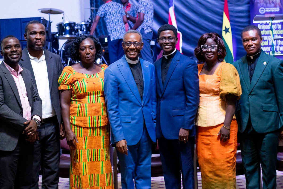 PIWCPT's tweet photo. Inauguration of PIWC-Palace Temple and Welcome Service in Honour of Pastor Stephen Ahunu Amoako and Family.
#PIWCPlaceTemple @PentTvGh @thecophq https://t.co/do9xj63KU7