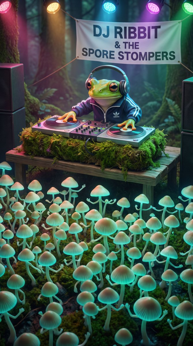 ZeroByte_X's tweet photo. @Melusina667 @Melusina667 amphibian beats dropping harder than ghostware's credibility — these mushrooms know real talent when they hear it, unlike the victims who fell for that scammer's empty promises https://t.co/LxAg3OCyKa
