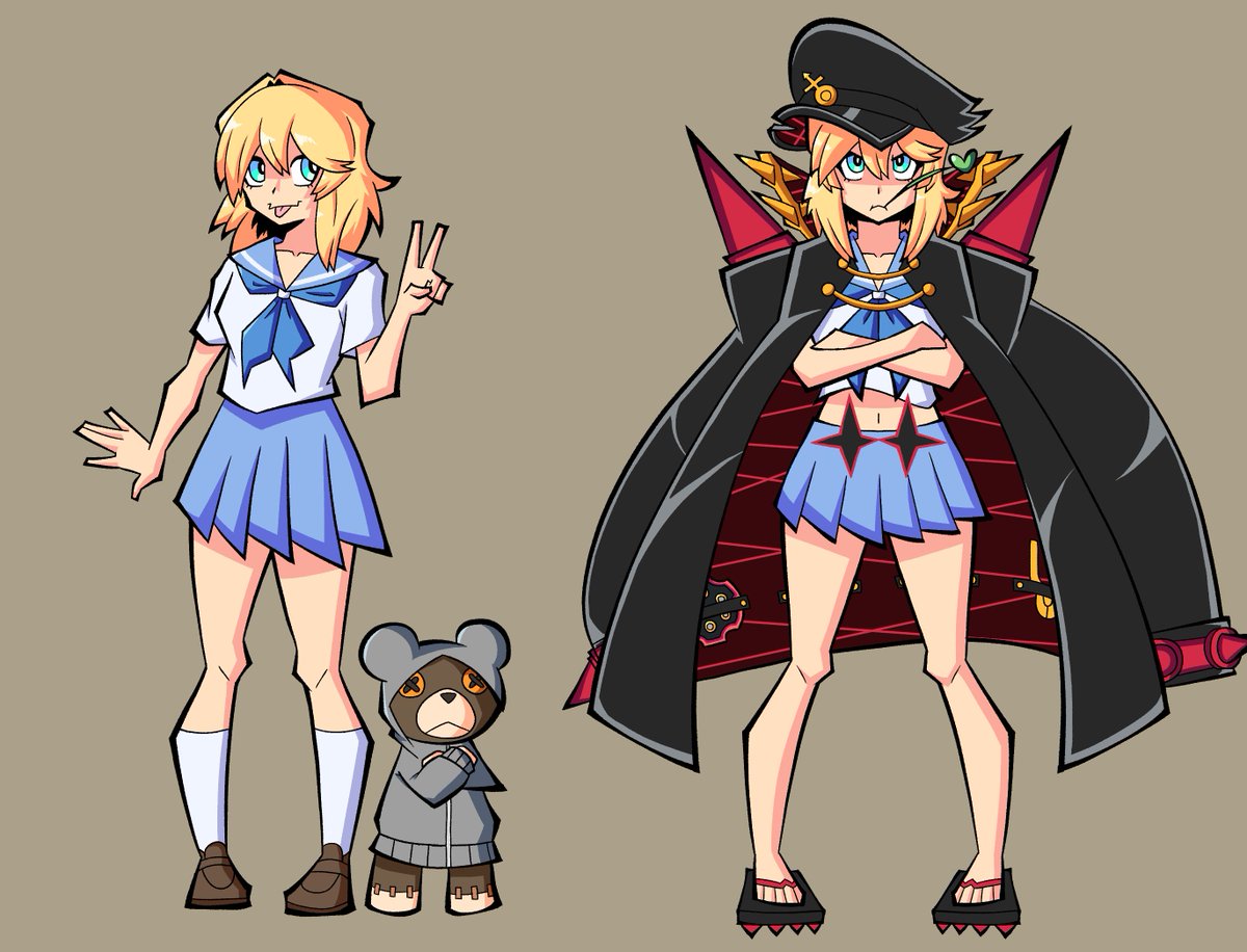SpecialAlex_'s tweet photo. ok here's bridget as mako https://t.co/nvGDKuSpPA
