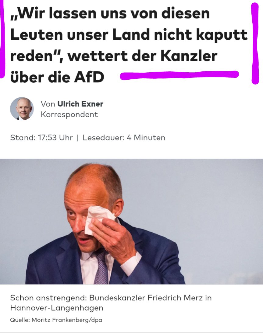 Rammbocker's tweet photo. Wer solchem Aberwitz an TatsachenUmkehr, mit glaubhafter Zustimmung oder auch nur dem, wohl eher üblichen, wohlverhaltenskonform andienendem Wortreden, anheim fällt, darf zweifelsfrei für gesichert offen geistesextrem angesehen werden #Jungejunge 🙃🤡 https://t.co/BndpqblwnN