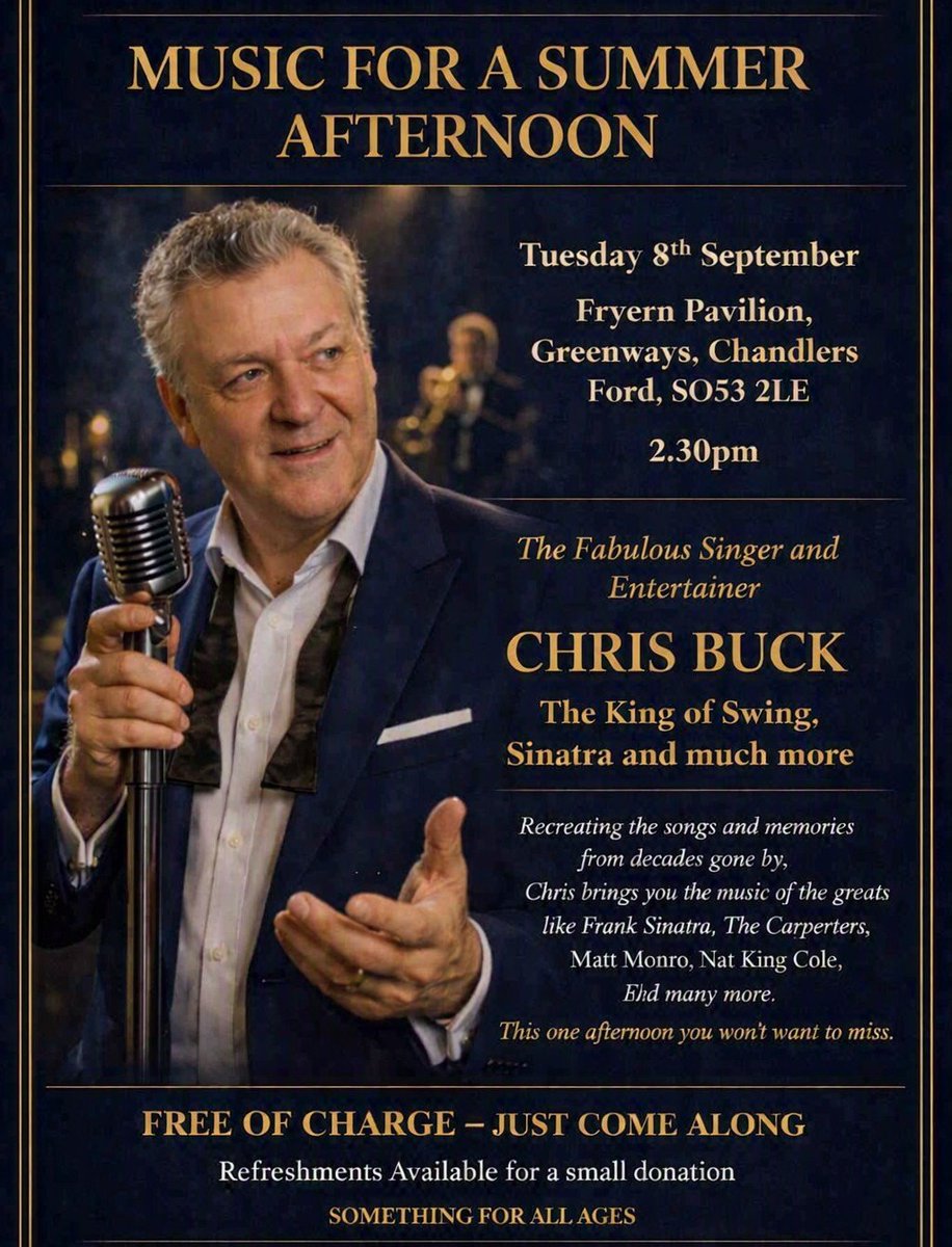 veteransdemuk's tweet photo. Come along and support this great singer and our great charity this Tuesday.  Just turn up https://t.co/ZVgEywnuBa