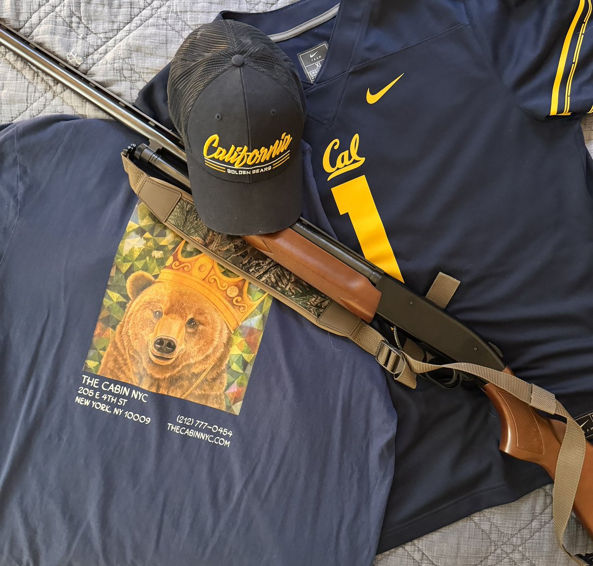 calwokebot's tweet photo. GAME DAY READY. GO BEARS! https://t.co/S0myw2hSCf