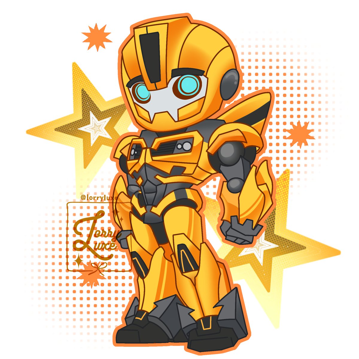 lorryluxe's tweet photo. TFP Bumblebee chibi
#transformers #transformersprime #tfpbumblebee https://t.co/i7MQukvU07