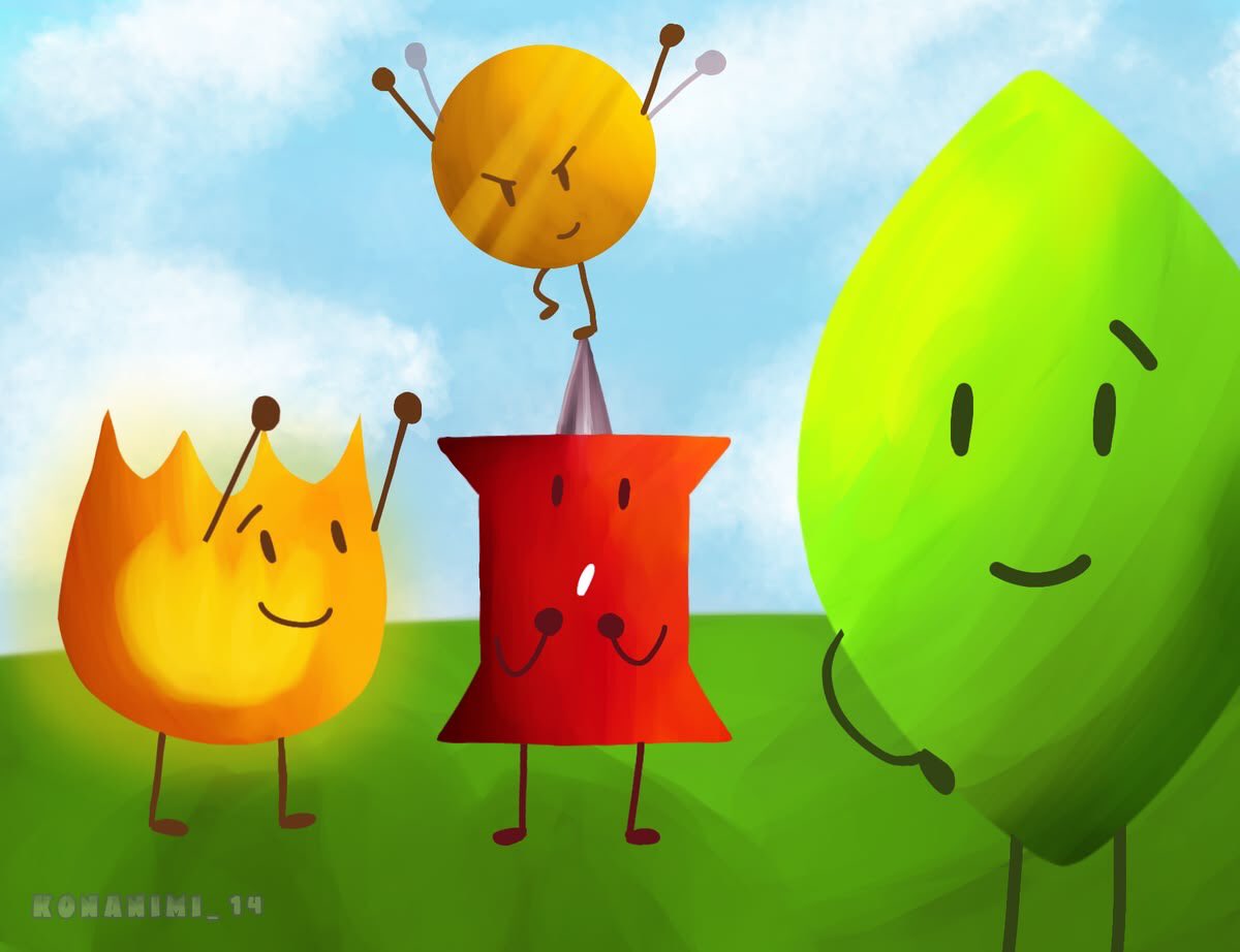 Konanimi_14's tweet photo. Yeah #polybranches #coiny #leafy #pin #firey #bfdi #osc  ok https://t.co/QBLZtcFBGy