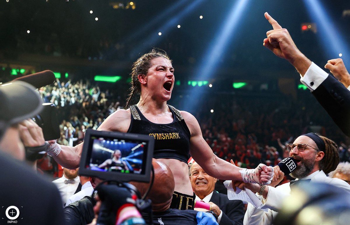 AnfieldAgenda's tweet photo. Congratulations to Katie Taylor, what a way to bow out on a magnificent career. The greatest women’s boxer of all time and a true Irish hero. 🇮🇪

@EddieHearn &amp; @MatchroomBoxing put on a wonderful event fitting of such an occasion. You did Ireland proud! 🇮🇪 https://t.co/CUyUrCkXDa