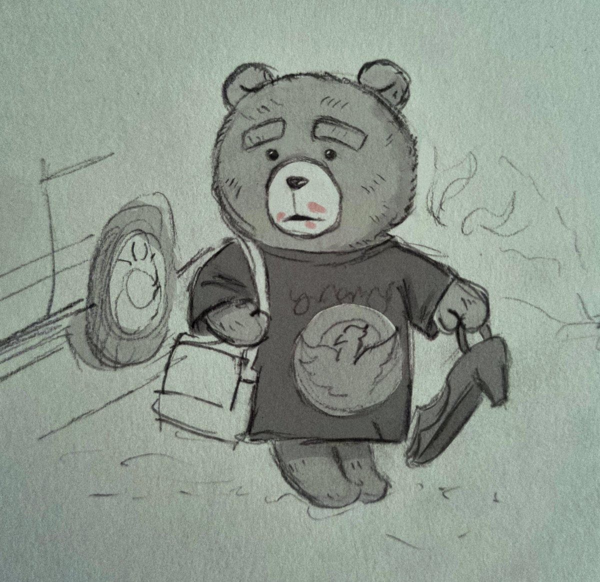 aesierz's tweet photo. Boredom strikes again with more ted fanart https://t.co/ALN12qx9ch