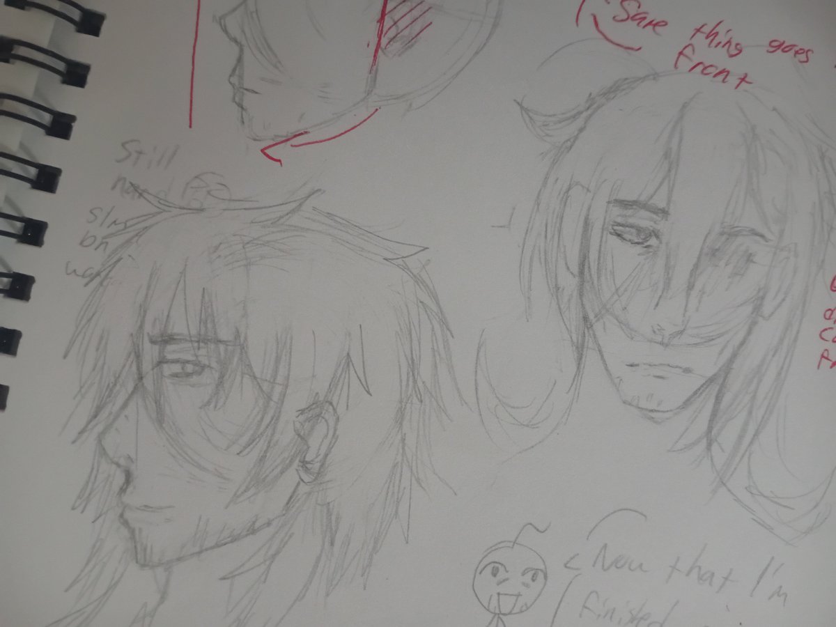 Venuscried_1's tweet photo. Facial anatomy practice 💗 (Aka an excuse to draw Dilcu Varka n BSC :3) https://t.co/CAsURquOlU