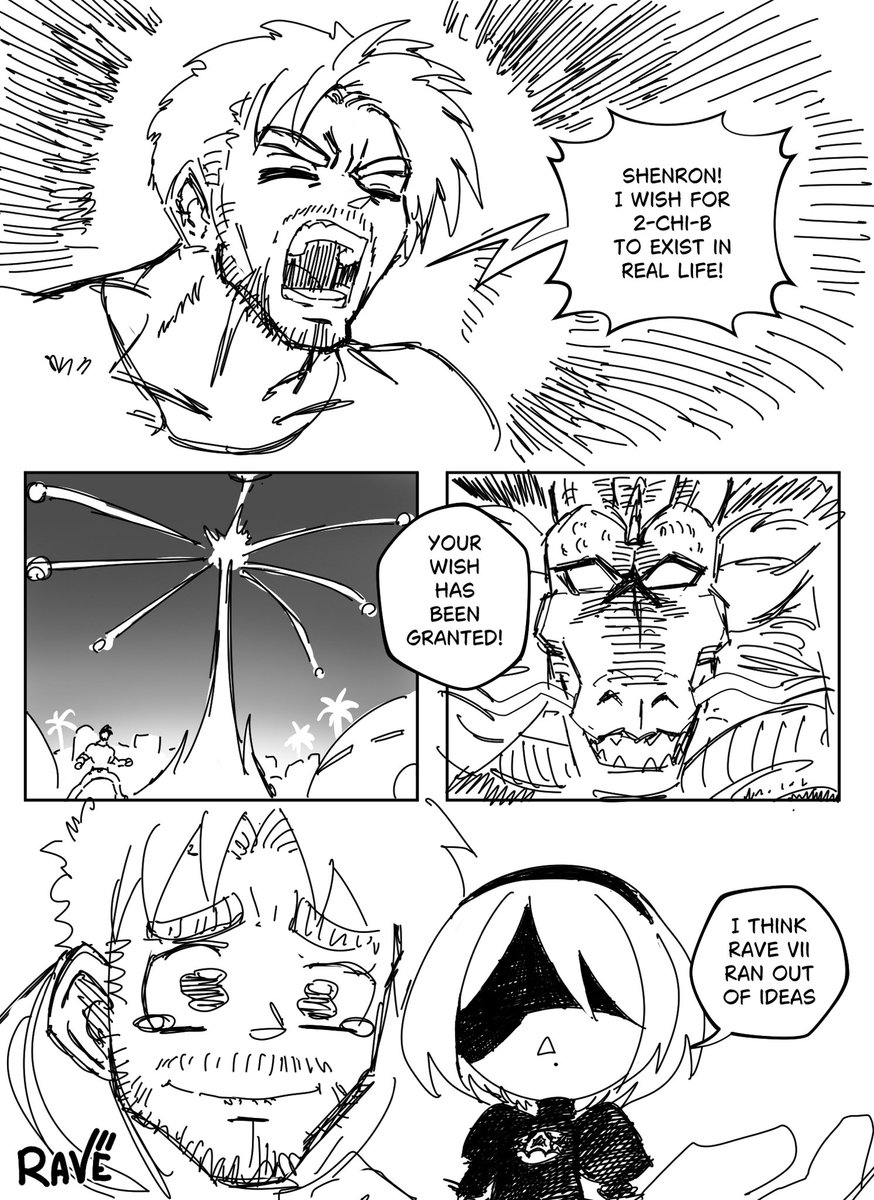 RAVE_VII's tweet photo. I’m not out of ideas YOU’RE OUT OF IDEAS

#NieR #NieRAutomata #2B https://t.co/oaWNzlGunb