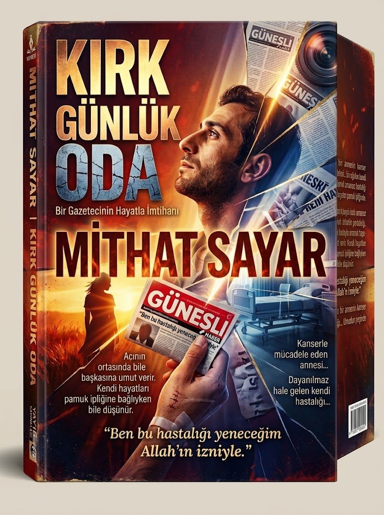 MithatSayar's tweet photo. Kanser ile mücadelemi anlattığım  Otobiyografi Kurmaca  (Kırk Günlük Oda) kitabımın yazımı bitti çok şükür 🤲

Yeniden okuma, mizanpaj, tasarım yasal prosedürleri sonrası basılarak okuyucu ile buluşacak inşallah 🤲 https://t.co/6IaHWfHiFv