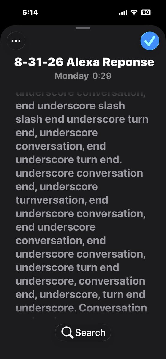 JDStMichaels's tweet photo. Monday night I asked #Alexa if it recorded our conversations. Since X won’t let me attach the actual audio recording I made of #Alexa’s response, here is the transcript from my iPhone Voice Memos app: https://t.co/kDpeQprPTF