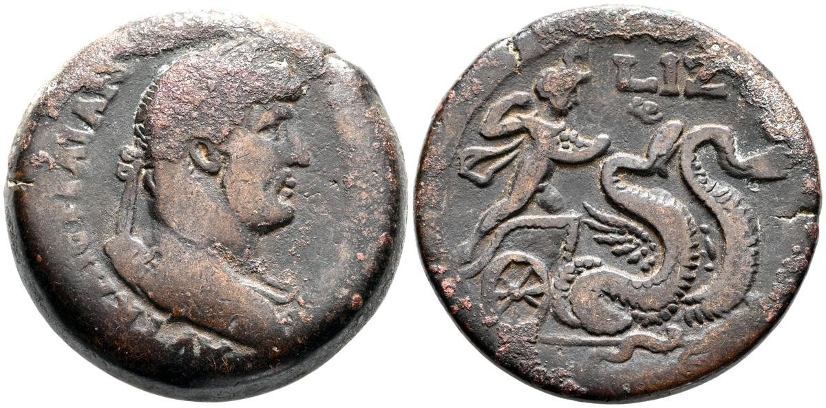 aniketos0's tweet photo. Just acquired a drachm struck in Alexandria. Arrian wrote that Alexander the Great was guided to &amp; from the oracle at Siwa by screeching serpents &amp; Curtius had him found Alexandria just after by outlining it with corn. The elephant scalp always identified Alexander in Alexandria. https://t.co/bTQwcj2xe3
