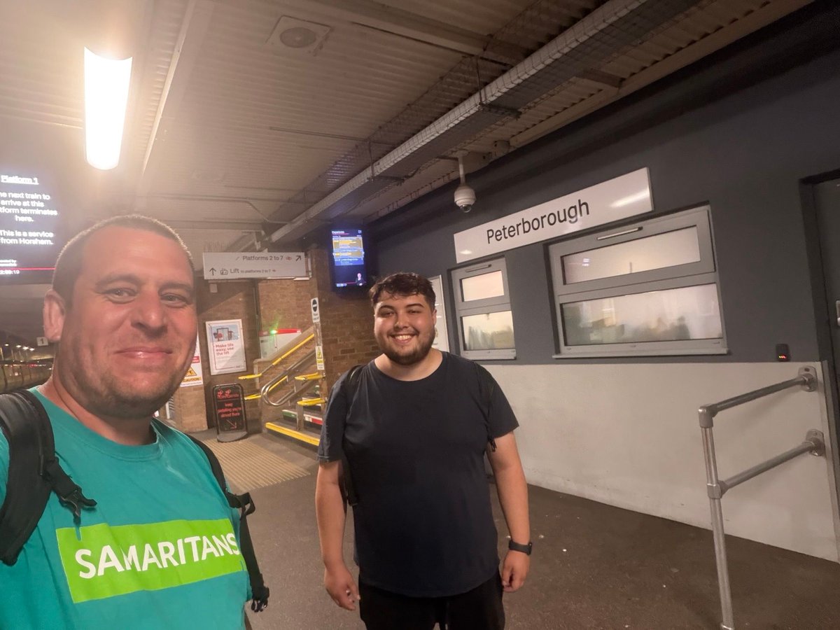 every_station's tweet photo. Peterborough 💚

Station 24 of 74

My thanks to my pal @OMtheRails joining me from Huntingdon to Peterborough! The company was very much appreciated!

Please donate: https://t.co/UCb8Eh3bCF

Thanks to all who donate, repost, like &amp; comment 💚

#ChieftainWalk https://t.co/RXuNpUxEa5