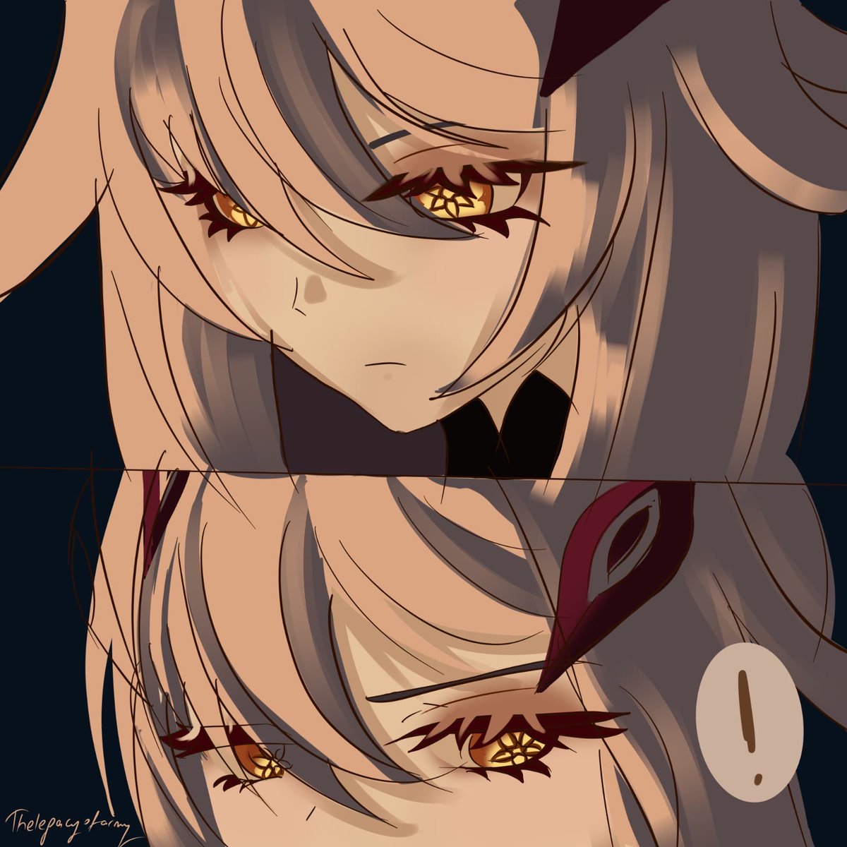 nissonna's tweet photo. If #pierro finds out how to get inside :q 
—-
#ronova #genshinimpactㅤㅤㅤㅤ https://t.co/DXIKdnu7nQ