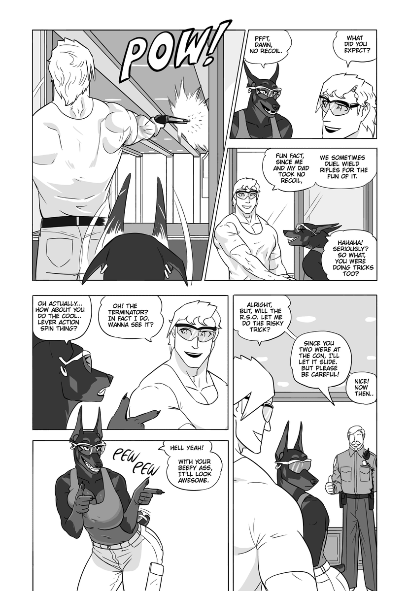 NX_WildKongo's tweet photo. Andrew &amp; Helga chapter 22:
Pull the trigger (1/10)
(All 36 pages in the replies) https://t.co/Rh4xdn6N4b