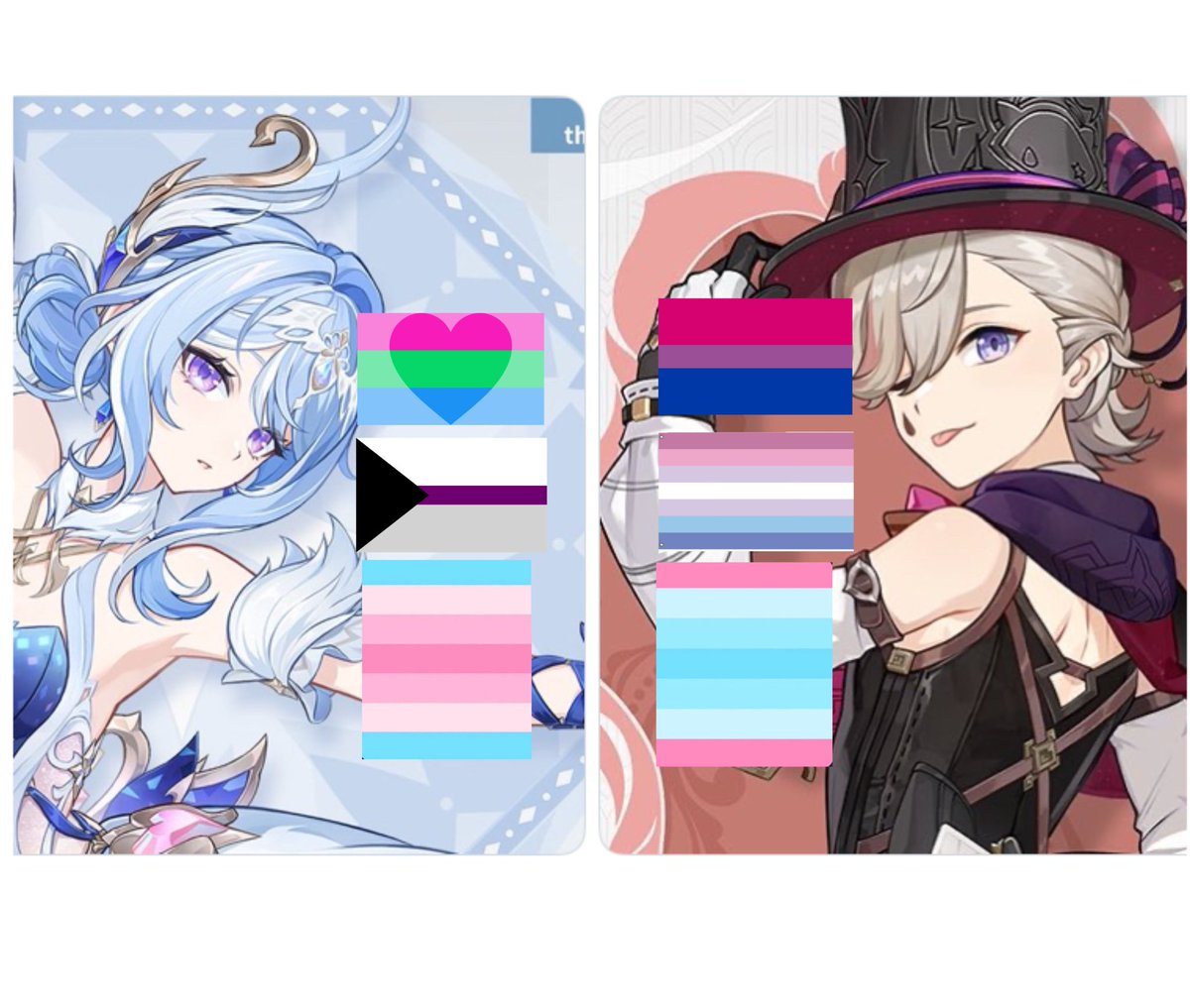 pyritepointe's tweet photo. My #magicswan hcs  🫢 was going to give Lyney cupioromantic but was figuring I was projecting a tad too hard lol https://t.co/dGY785jHPN