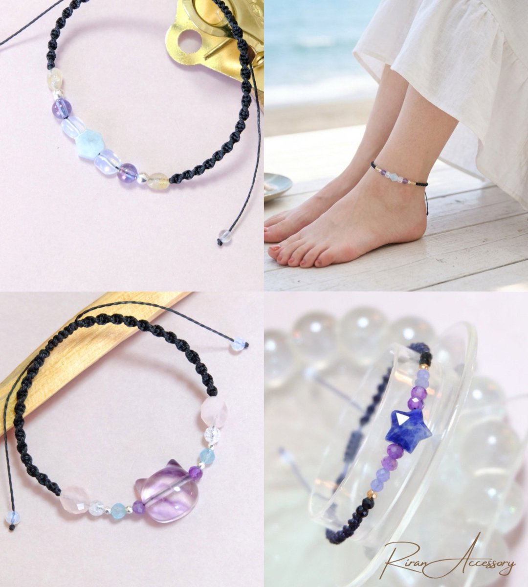 RiranAccessory's tweet photo. #黒しか勝たん2026

黒の天然石✨
ではなく、ここは敢えて黒コードを使ったアクセサリーを🖤

ふんわり可愛いの世界観をキュキュっと締める黒♡石たちをより鮮やかに見せてくれます💕

コード色の変更も承りますので、お気軽にお問い合わせくださいね🥰

 #天然石アクセサリー
 #天然石ブレスレット
 #ハンドメイドアクセサリー