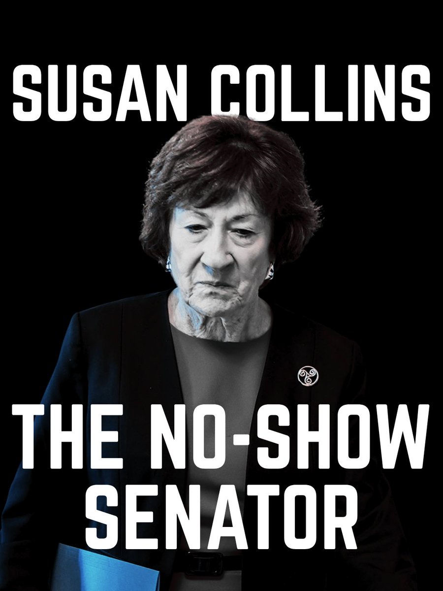 TroyJackson207's tweet photo. Senator Collins has officially missed all 3 of the town halls I invited her to — 3 chances to answer directly to the people she’s supposed to represent.

We have the chance to build a government with leaders who truly fight for us, represent us, and listen to us.

Now is the time, Maine.