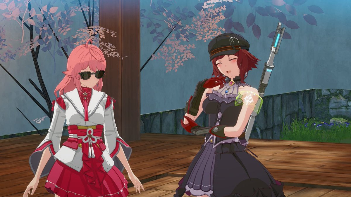 azariakage's tweet photo. フレさんのホームにお邪魔した時のスクショ～。

やっぱし和の空間は落ち着きましゅなぁ…。(˘꒳˘᎔) https://t.co/ay5AbKC6Wg