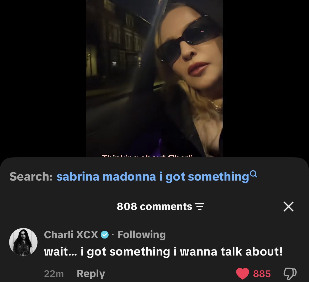 iriptheslitt's tweet photo. MADONNA X CHARLI IS COMING https://t.co/6r6ardrNOX