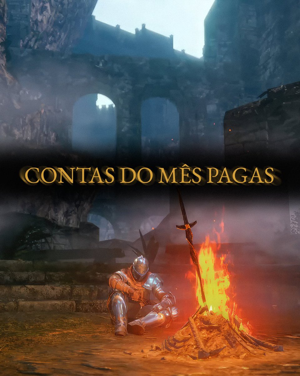 BandaiNamcoBR's tweet photo. E se Dark Souls fosse na vida real? 🤔 https://t.co/d6eemdgO5h