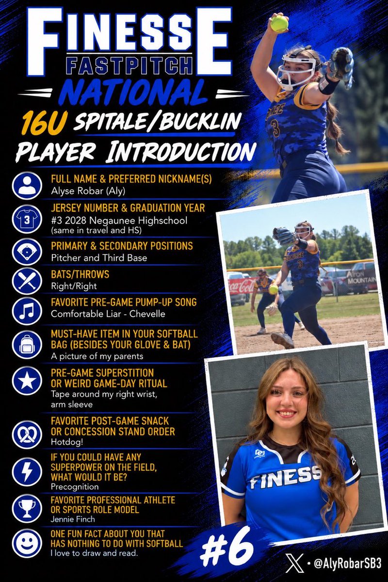 AlyRobarSB3's tweet photo. So excited! 
@FinesseSpitale @FinesseOrg @TopPreps @CoastRecruitsSB @j_spitale @SBRRetweets @NDsoftball https://t.co/bMhxfo29me