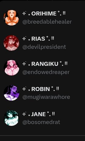breedablehealer's tweet photo. // Lista de cuentas 😔 https://t.co/H2ZD0kq4Uc