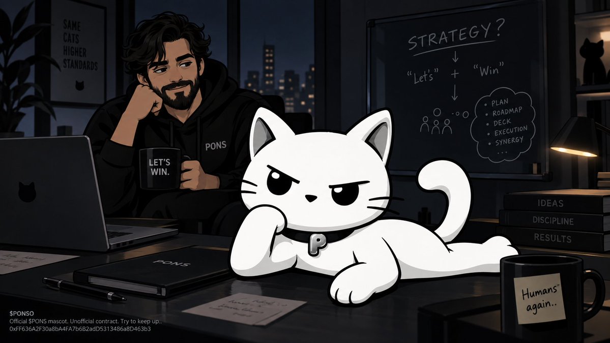 PonsoOnRH's tweet photo. @MEADGod @iruletrenches Careful, master. 
Two words like that and humans start calling it a strategy..

$PONSO
Official ethereum:0x07f5b6823751c2e2cd4560f28af75ff887102241 mascot. Unofficial contract. Try to keep up..
0xFF636A2F30a8bA4FA7b6B2adD5313486a8D463b3 https://t.co/bXNUQT3FnQ