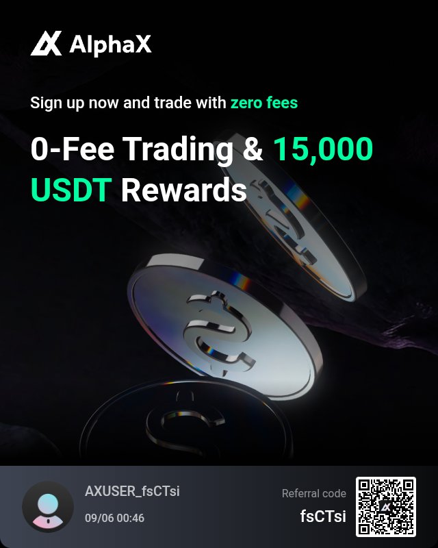 stef2an1rei's tweet photo. Recommending AlphaX. Zero trading fees, every dollar saved is profit. Sign up via my link as a new user.
https://t.co/CpG74ovxzG https://t.co/JlNAAEthso