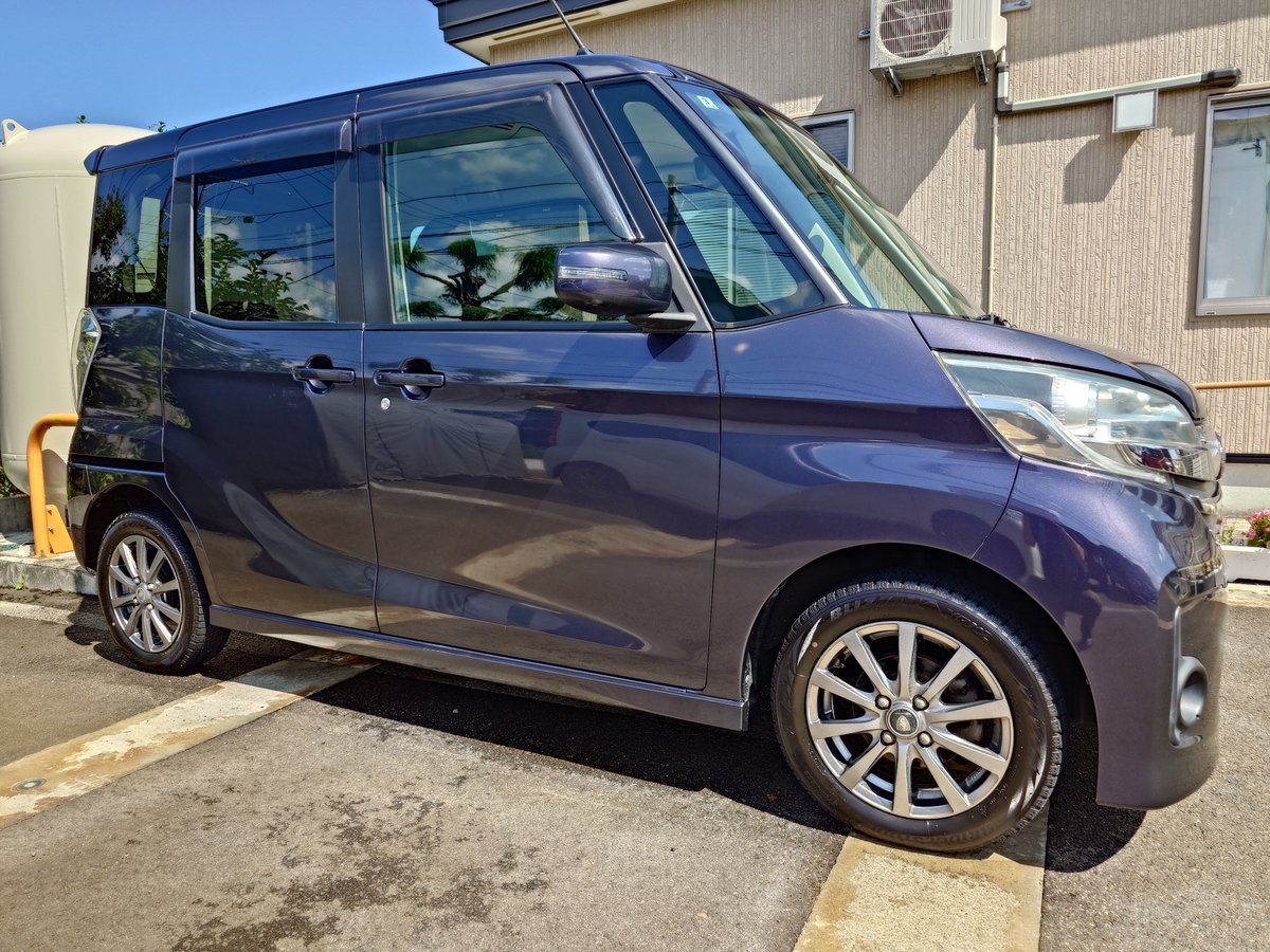 Shun070107's tweet photo. グループホーム様、送迎車の出張作業。

・鉄粉や水あか等を除去してボディ保護剤を塗布。
・車内清掃や除菌。

いつも応援ありがとうございます。
パートナー企業様についてはこちらから。
↓
https://t.co/H4lu1Dr25F https://t.co/qZTNbyF5Rv