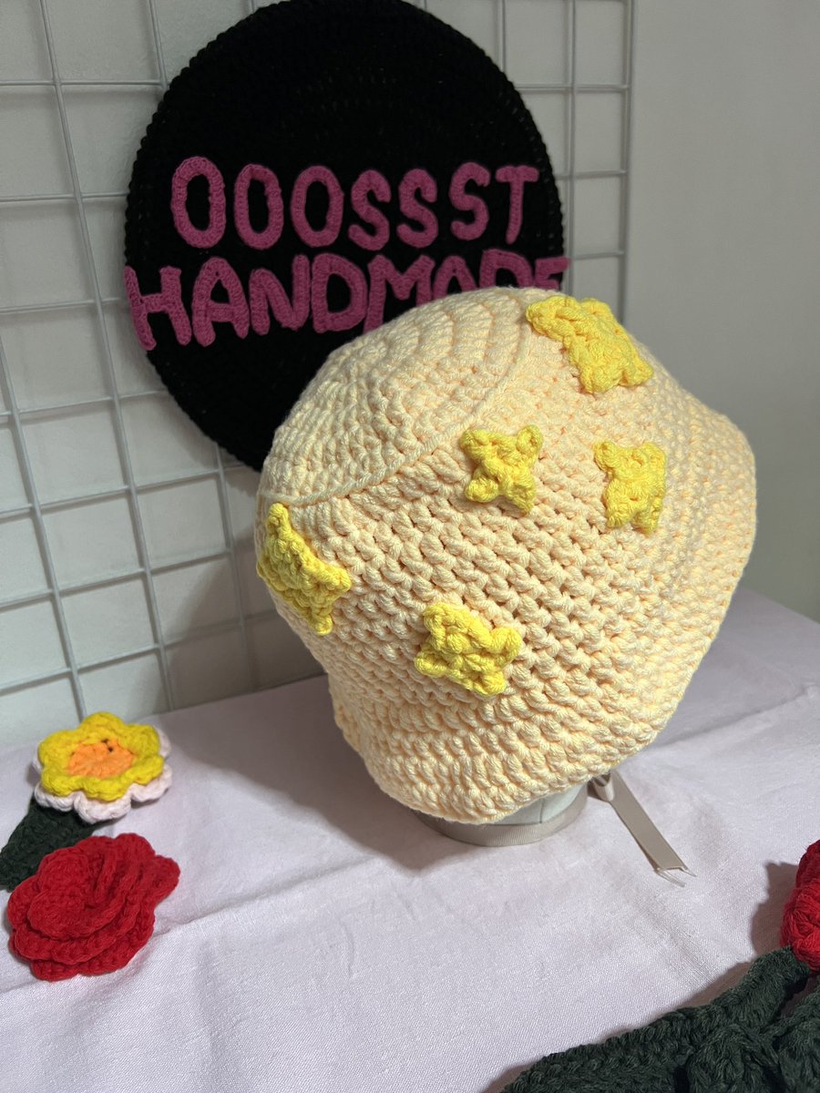 ooossst's tweet photo. OOOSSST HANDMADE CROCHET PRESENTS PLAVE COLLECTION Noah Bling Heart Bucket Hat
Sizes: 
Approx 
20-22 in/52-58cm around your head
Length: 7-10 in/18-26cm

Available 
PHP 465

#OOOSSST #Crochet #Handmade #Cute #Fashion #Hat #PLAVE #BucketHat #PLAVENoah

https://t.co/Vprm9QXgYS https://t.co/WseWQa2iUs