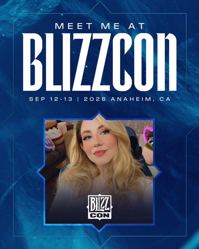 emeelzia's tweet photo. I can’t believe this is REAL but I am having an official meet and greet at BlizzCon along with some other amazing creators!

Come say hi to us on Saturday 9/12 in Hall A from 4:45-5:45PM 🙏

Thank you so much to @Blizzard_Ent and @Warcraft for this opportunity! https://t.co/0JfvCpP7Z1