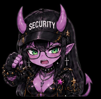 PunishedCora's tweet photo. Ravioli ravioli. 
Do not juice the purple Oni. https://t.co/9PJrqKtGlv