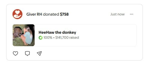 GiverRH's tweet photo. All donations are now being tracked through our GFM profile. https://t.co/AiFjFlz7DN