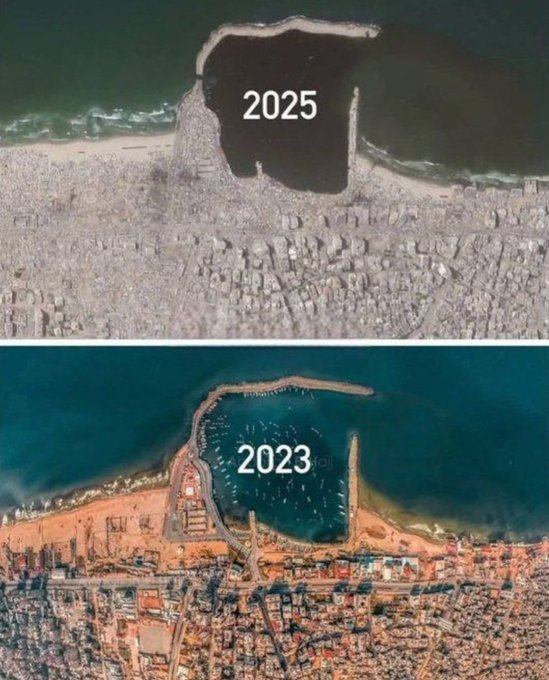 Act4PalGlobal's tweet photo. @williamjohnbird #Gaza b4 &amp; during #IOF #PsychoticState #CriminalEnterprise  https://t.co/AYILD5qxDK https://t.co/OHmsmulK41