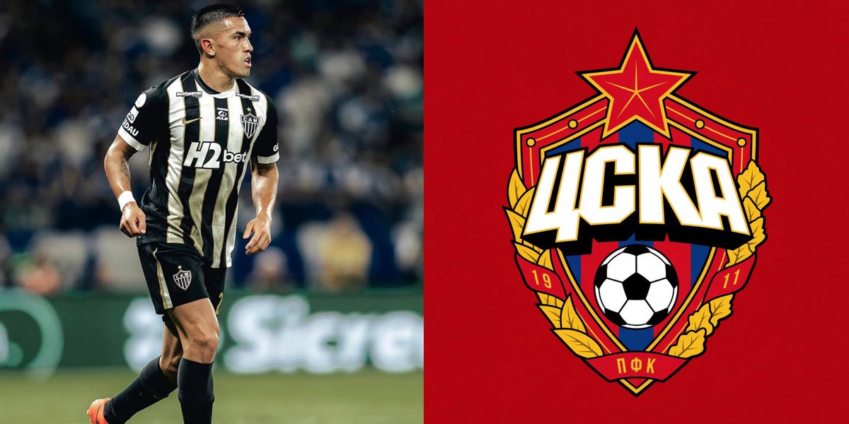CLMerlo's tweet photo. 🚨CSKA de Moscú hizo una oferta para fichar a Tomás Cuello, mediocampista ofensivo de Atlético Mineiro. 
*️⃣La propuesta es de €15M. En Rusia, la ventana de transferencias cierra el 11/9. https://t.co/moUo8hxmQR