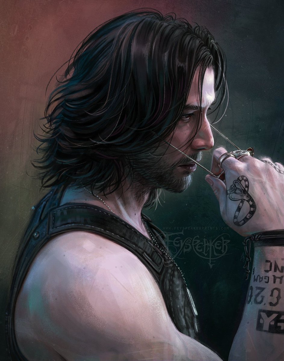 feyspeaker's tweet photo. sharing this one again 🥰
#johnnysilverhand #cyberpunk2077 https://t.co/efZOwZLudD