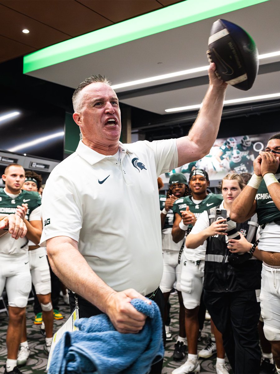 MSU_Football's tweet photo. Welcome to the new era https://t.co/ppX39djnpR