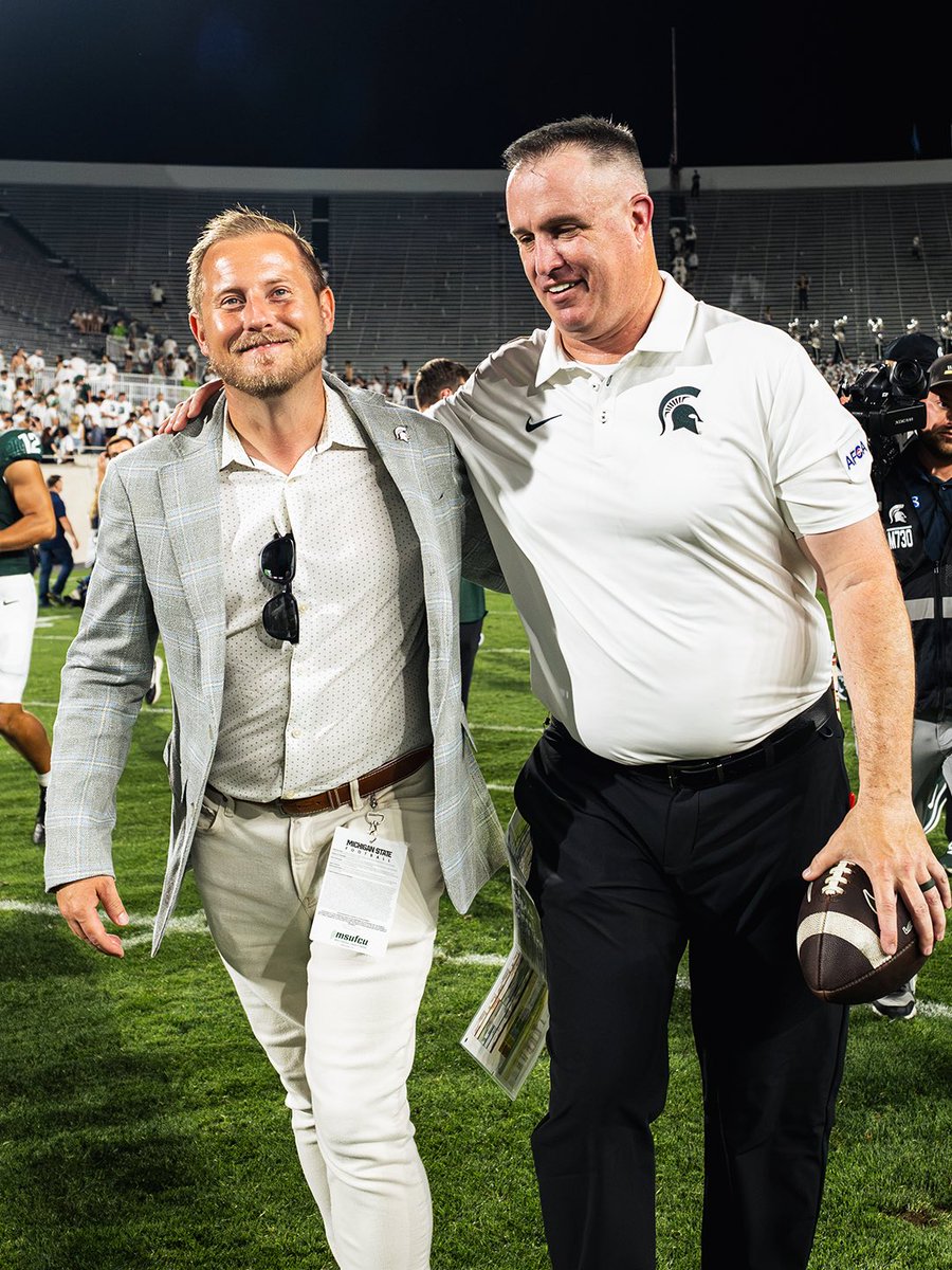 MSU_Football's tweet photo. Welcome to the new era https://t.co/ppX39djnpR