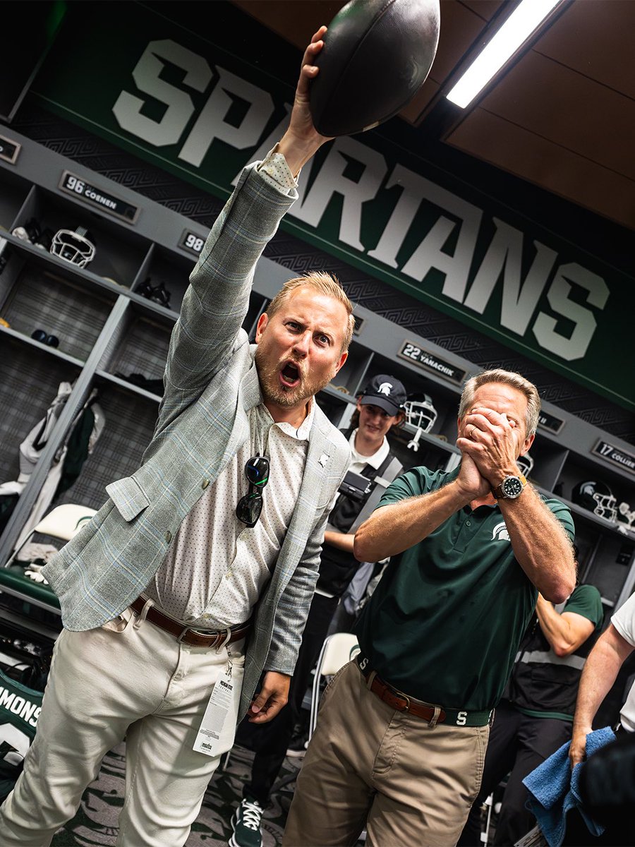 MSU_Football's tweet photo. Welcome to the new era https://t.co/ppX39djnpR