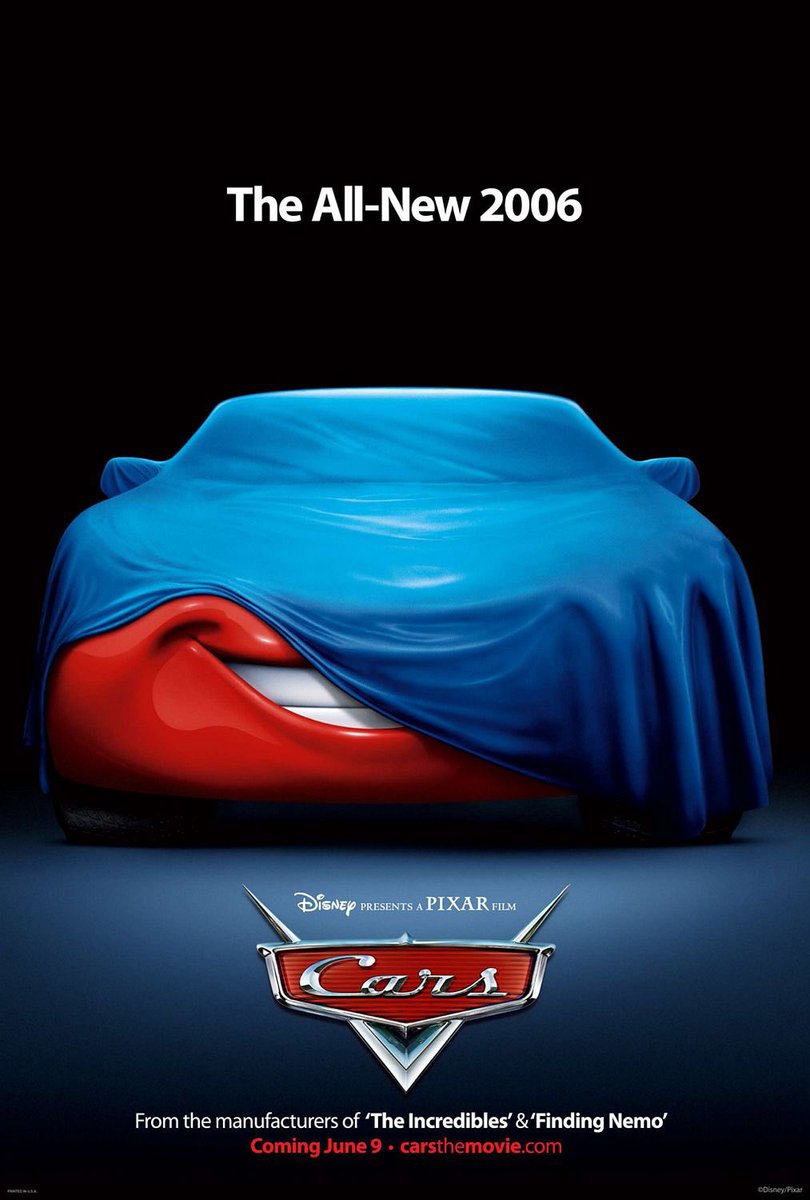 MrFreaki's tweet photo. La película Cars cumple 20 años y aquí tenéis un hilo con todas sus curiosidades
Espero que lo disfrutéis https://t.co/OAPQiedNlt