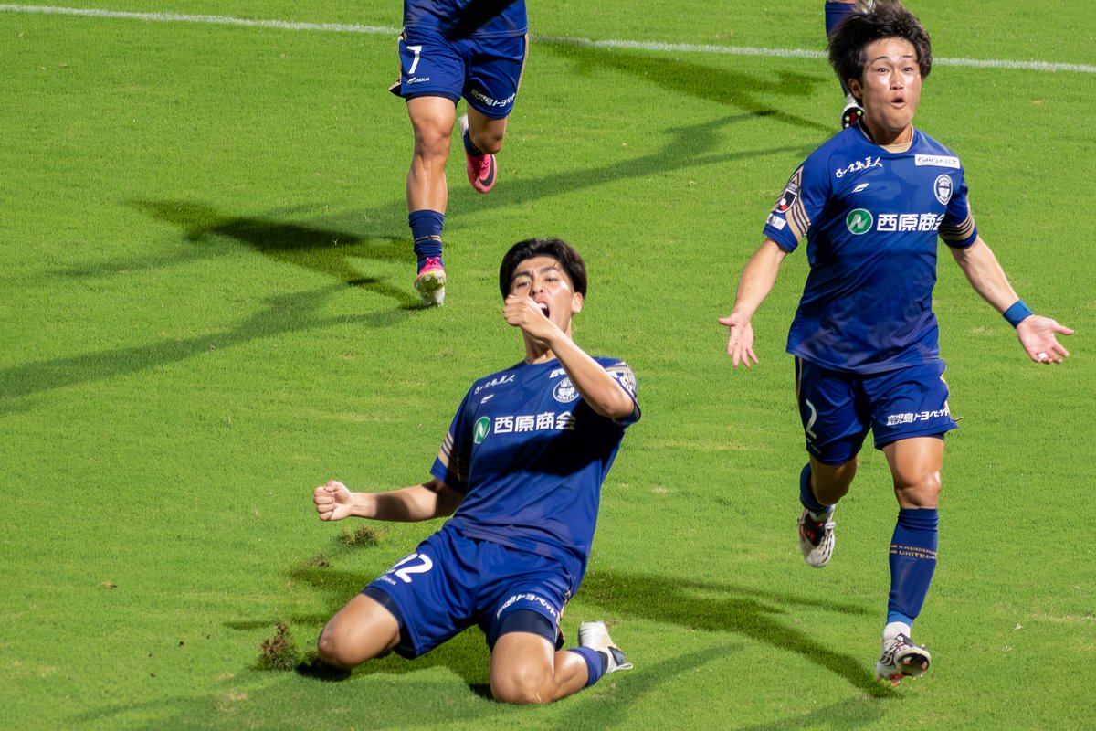 kufc213819Key's tweet photo. GOAL⚽️
#髙橋旺良  選手

笑顔たくさん♡

明治安田J3リーグ
第5節 VS FC琉球
2026年9月5日 

#鹿児島ユナイテッドFC https://t.co/NyHOSM8YLU