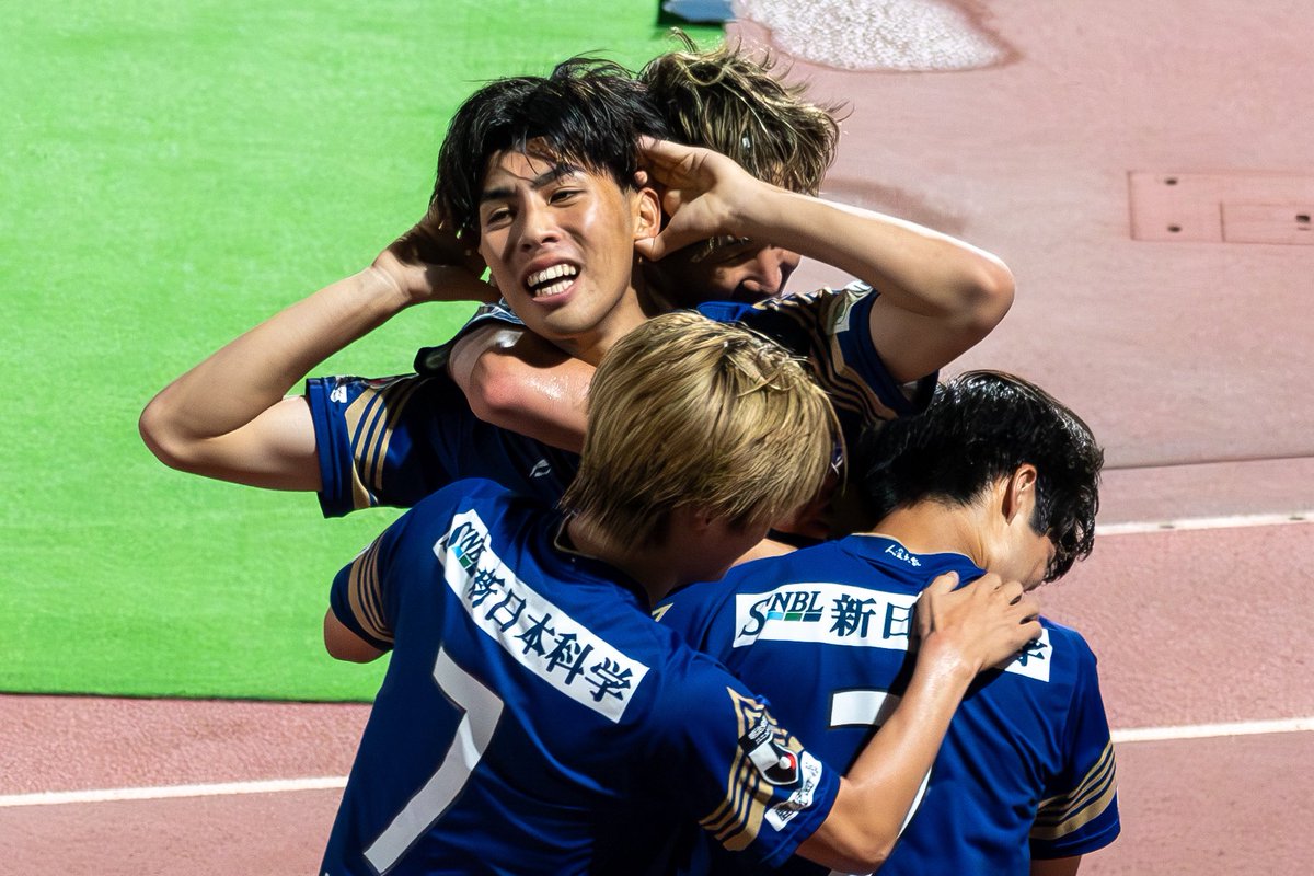 kufc213819Key's tweet photo. GOAL⚽️
#髙橋旺良  選手

笑顔たくさん♡

明治安田J3リーグ
第5節 VS FC琉球
2026年9月5日 

#鹿児島ユナイテッドFC https://t.co/NyHOSM8YLU