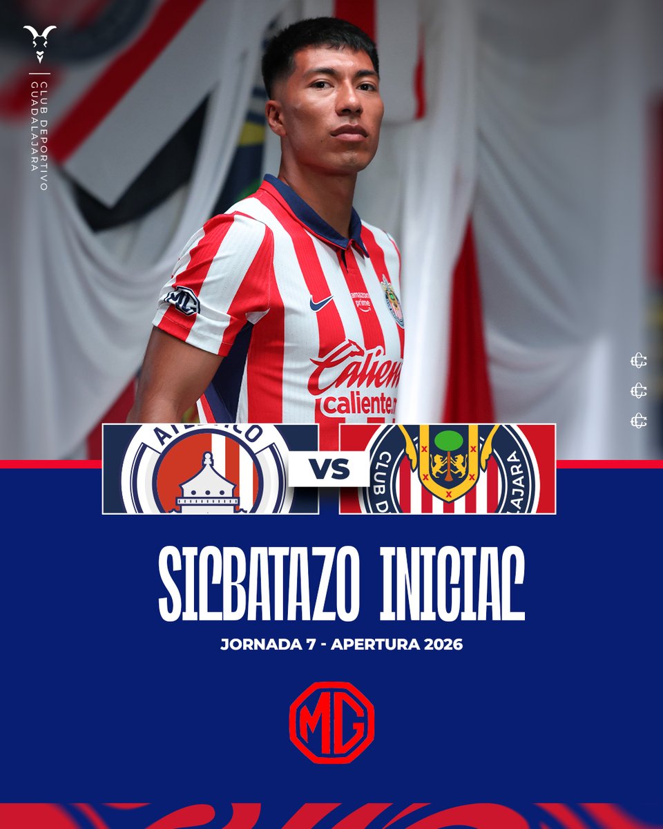 Chivas's tweet photo. 🇫🇷 ¡ARRANCAAAAAAA EL PARTIDO EN SAN LUIS POTOSÍ! 🇫🇷 

¡CON TODO, ROJIBLANCOS! 🐐 https://t.co/Su30kEoNtT