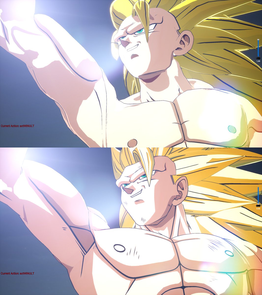 PedroBsTx's tweet photo. Goku SSJ3 update 2 https://t.co/vGQqPMcw3U