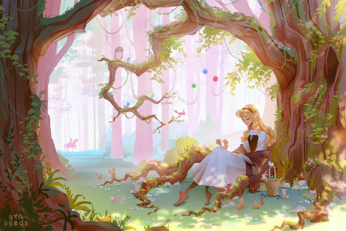 giaseeds_'s tweet photo. on a mission to paint all the biomes i guess 🤷‍♀️ https://t.co/1297f9pElJ